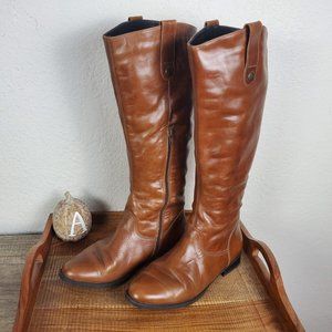 Lavorazione Artigiana Knee High Leather Boots